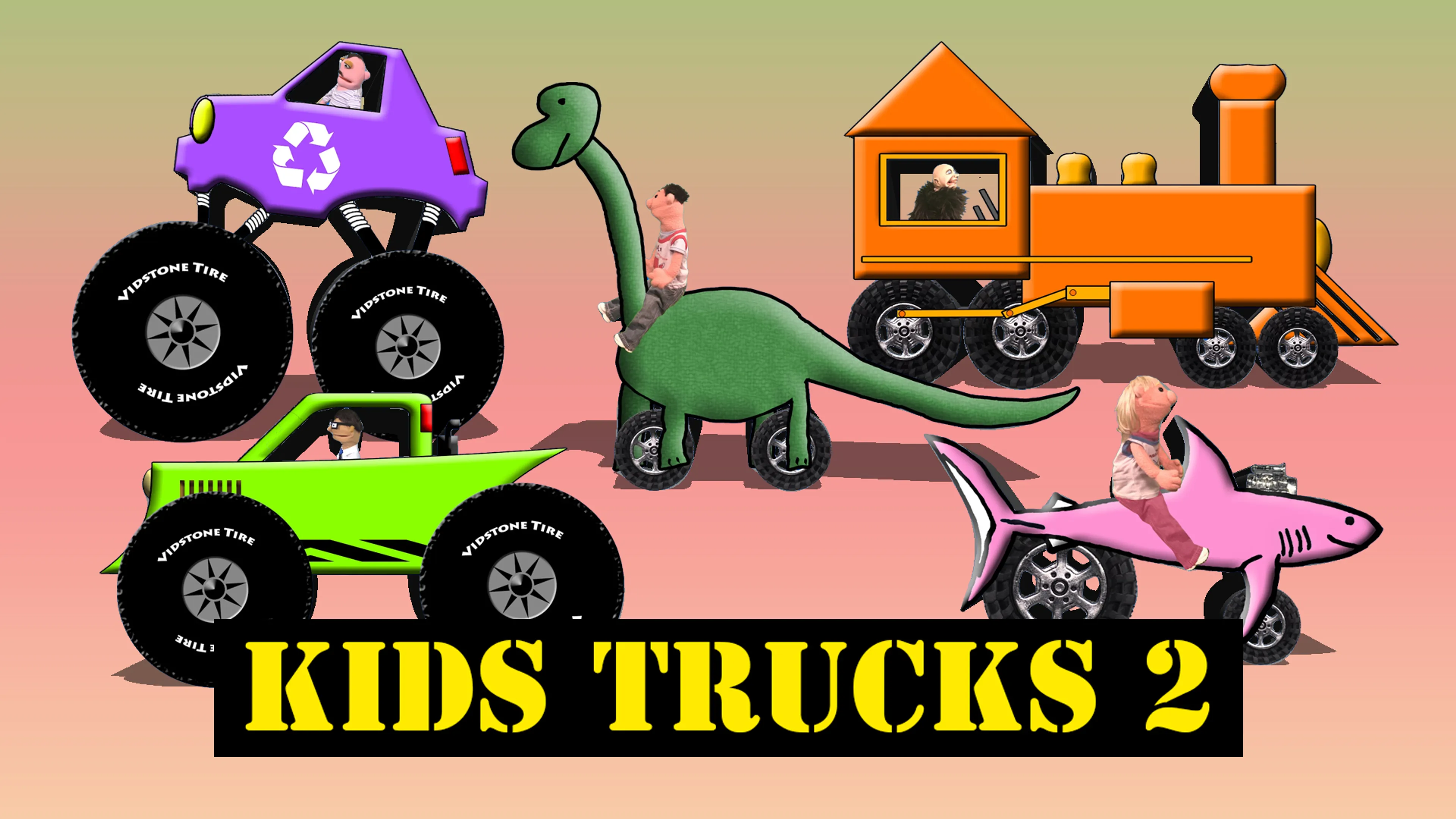 Kids Trucks 2 poster